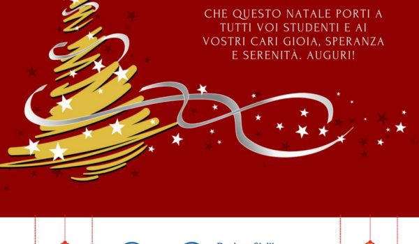 Che questo imminente Natale porti a te e ai tuoi cari gioia speranza e serenità. Auguriy