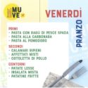 Menù V. Emanuele per venerdi 1 nov e sabato 2 nov 2019