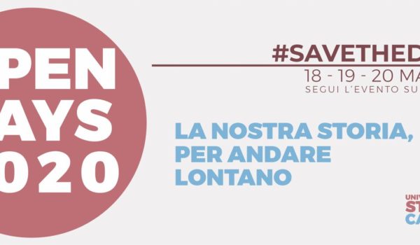 Open Days 2020 savethedate