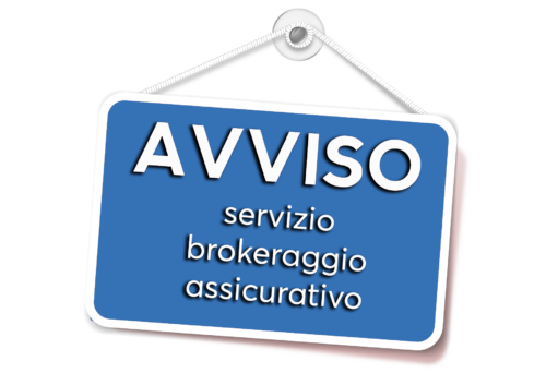 Avviso servizio brokeraggio assicurativo