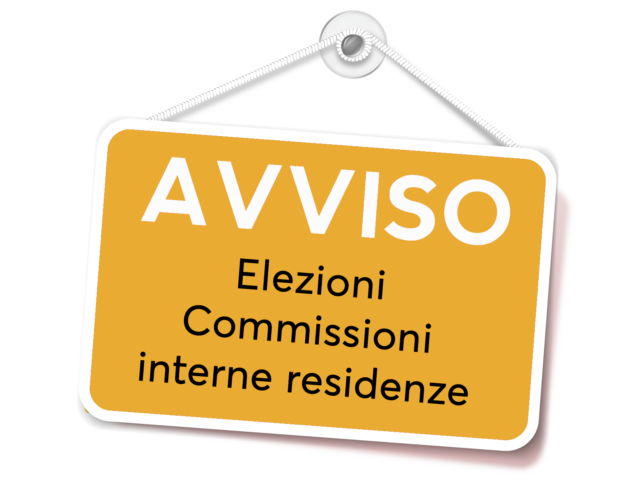 Avviso Elezioni Commissioni interne residenze