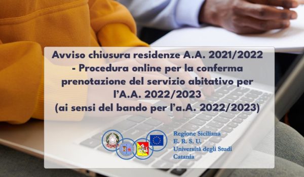 avviso residenze ersu catania