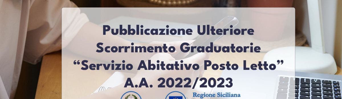 PubblicazioneUlterioreScorrimentoGraduatorieServizioAbitativoPostoLetto-AA