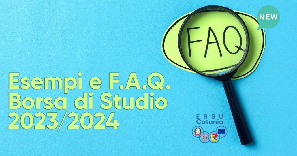 esempi e faq bs 23 24 ersu catania