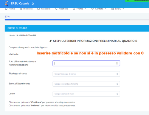 Esempi e F.A.Q. Borsa di Studio 2023/2024 – ERSU Catania
